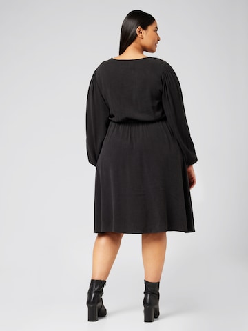 Guido Maria Kretschmer Curvy - Vestido 'Melody' en negro: atrás