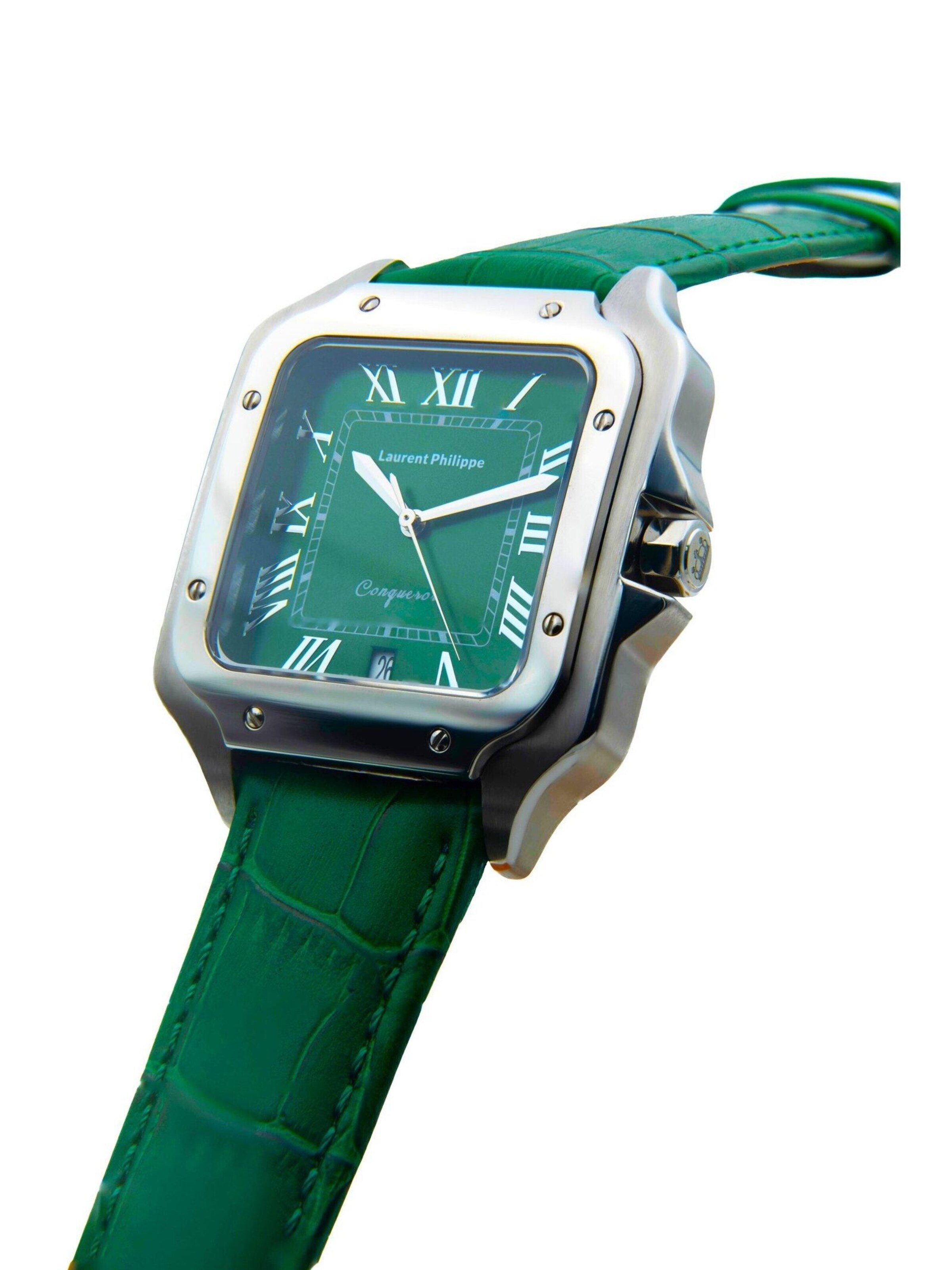 Laurent Philippe Analog Watch in Green