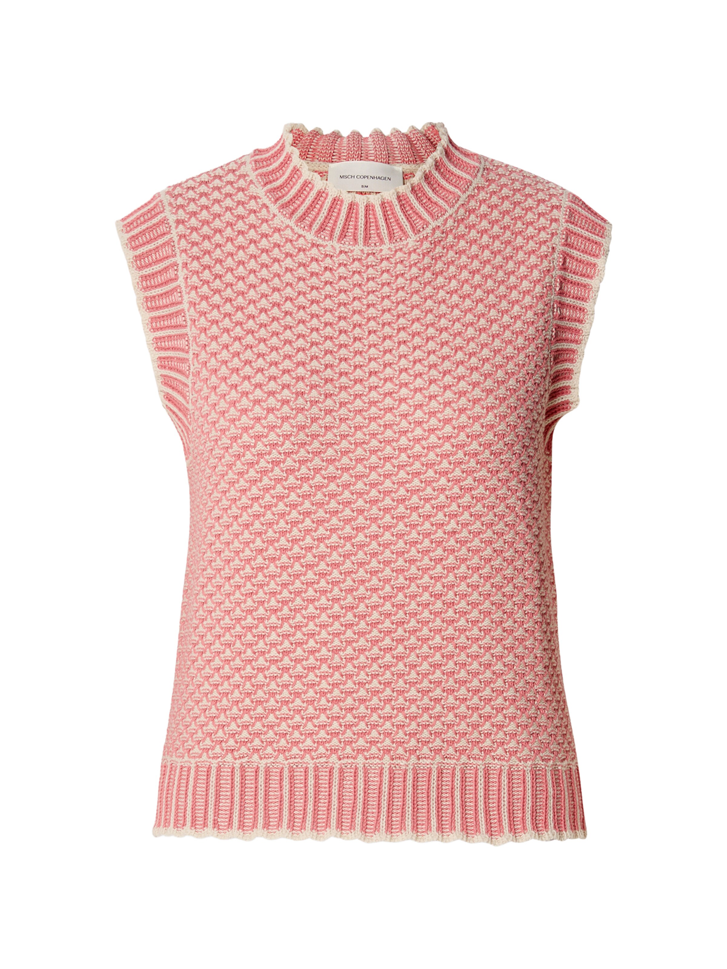 Pull-over 'Pilla' MSCH COPENHAGEN en rose : devant