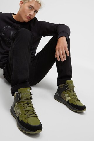 CAMP DAVID High-Top Sneakers in Green
