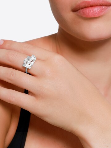 Heideman Ring 'Partis S' in Zilver: voorkant