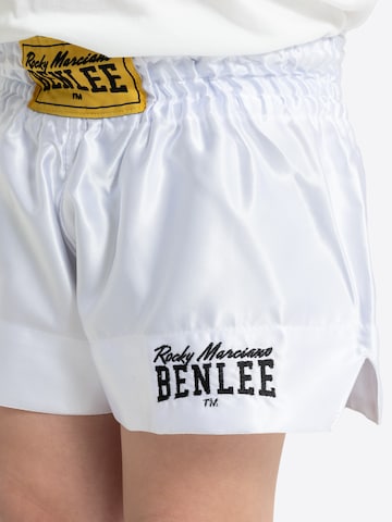 Regular Pantalon de sport Benlee en blanc