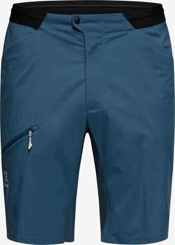 Haglöfs Regular Outdoor Pants 'L.I.M Fuse' in Blue: front