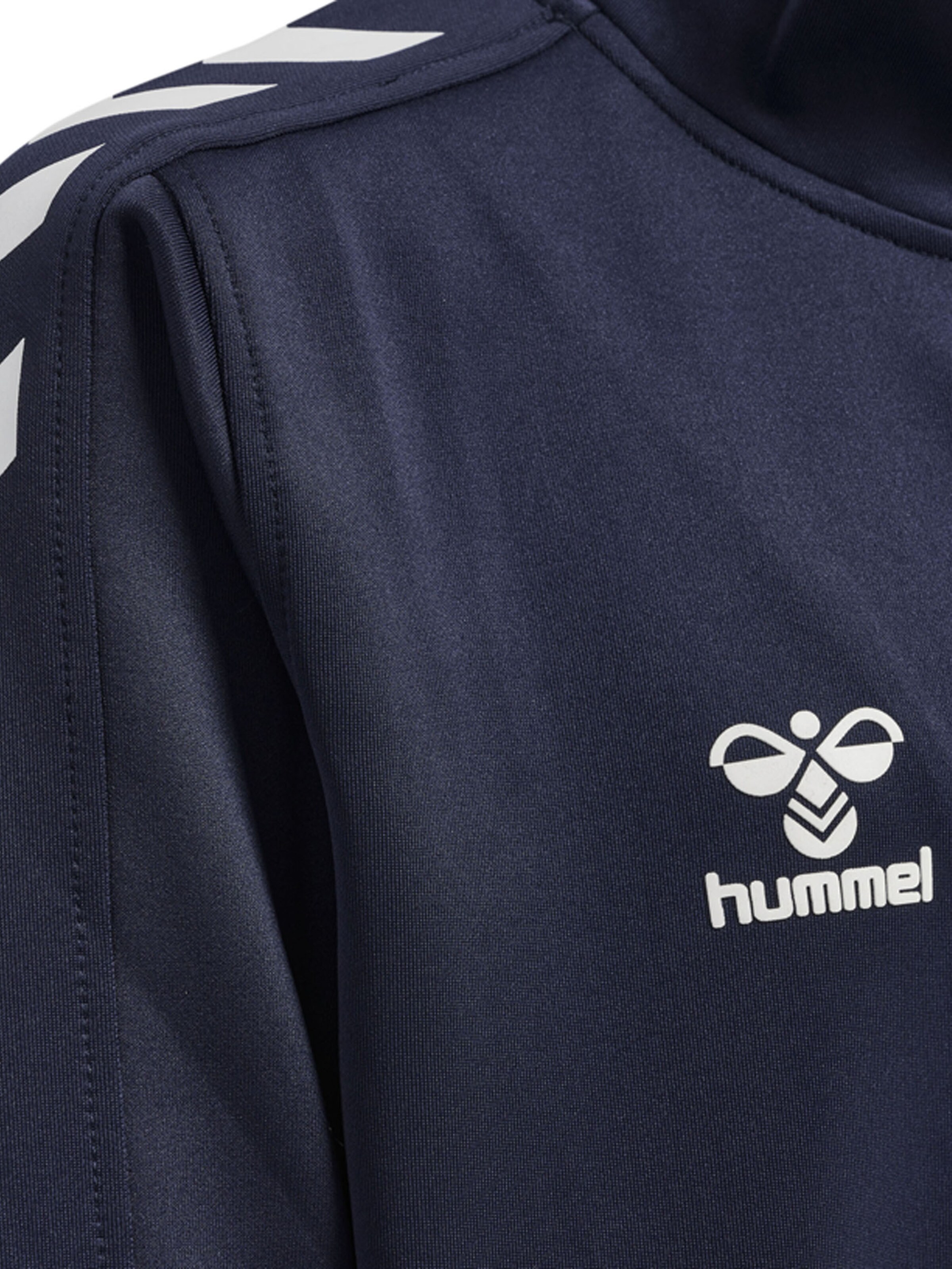 Hummel Sports sweat jacket in Blue