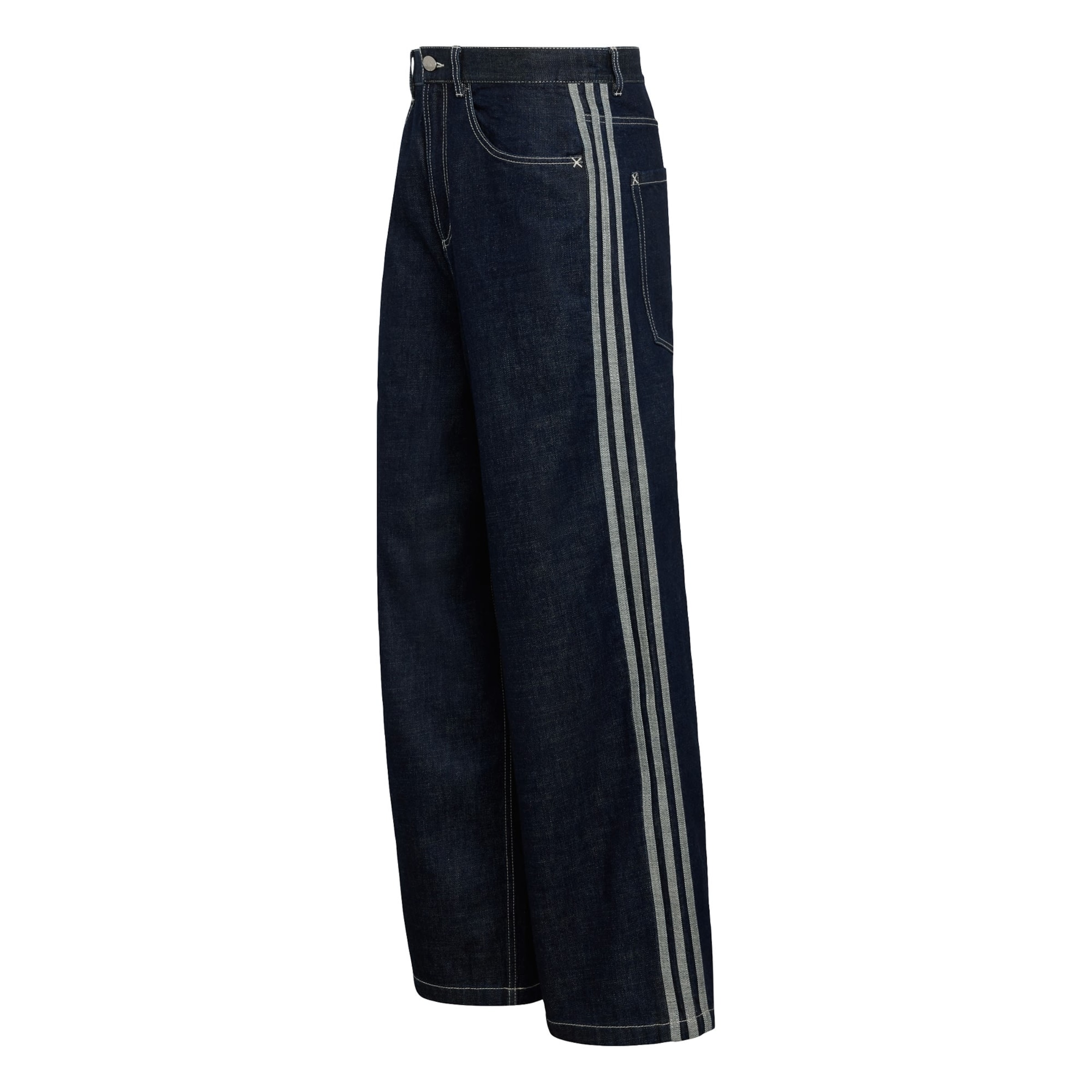 Wide leg Jeans di ADIDAS ORIGINALS in blu