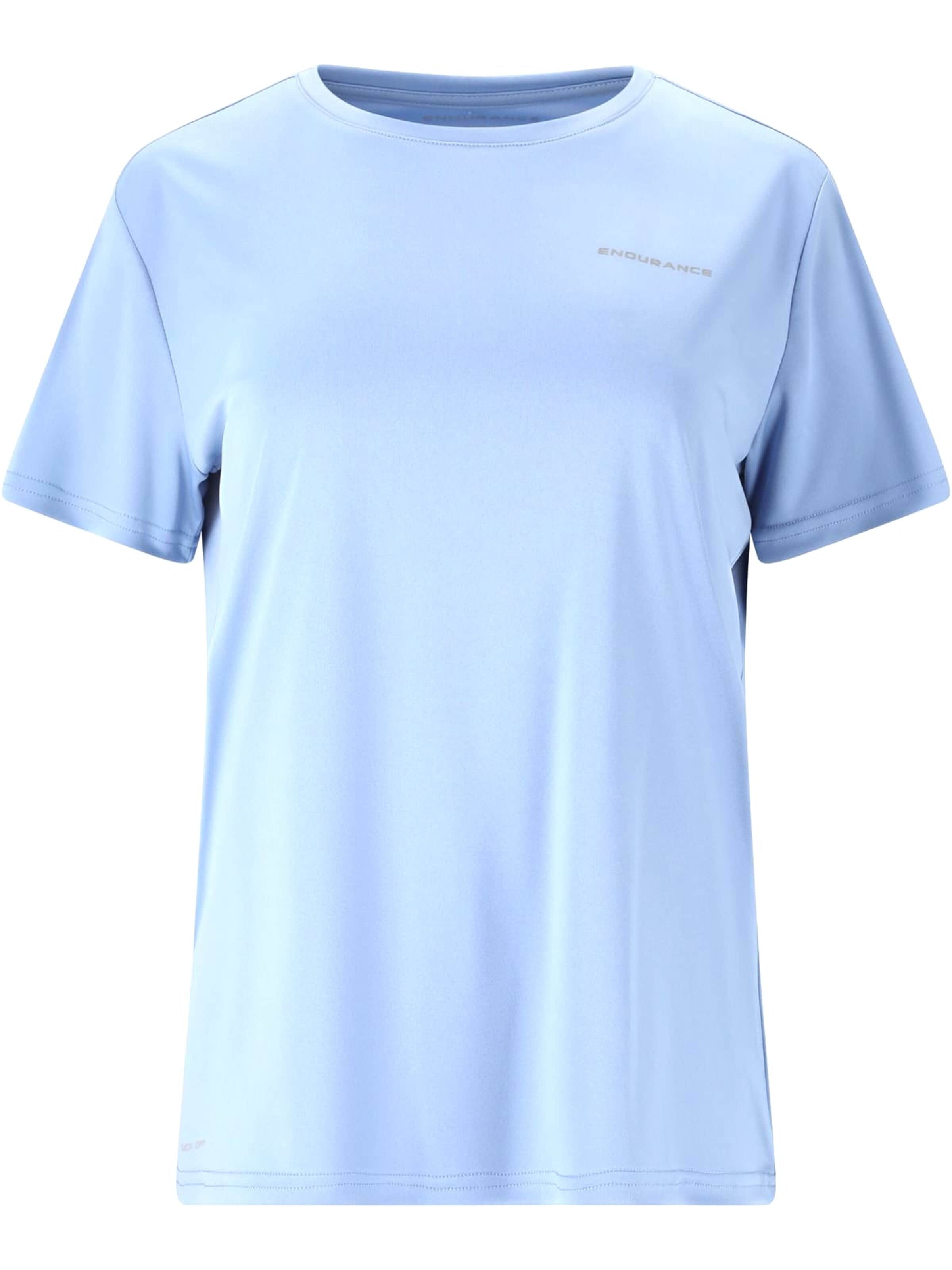 ENDURANCE Funktionsbluse 'Keily W S/S Tee' i blå: forside