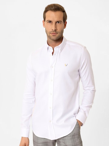 By Diess Collection Regular fit Overhemd in Wit: voorkant