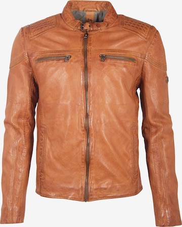 Gipsy Between-Season Jacket in Brown: front