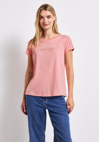 STREET ONE Shirt in Pink: front