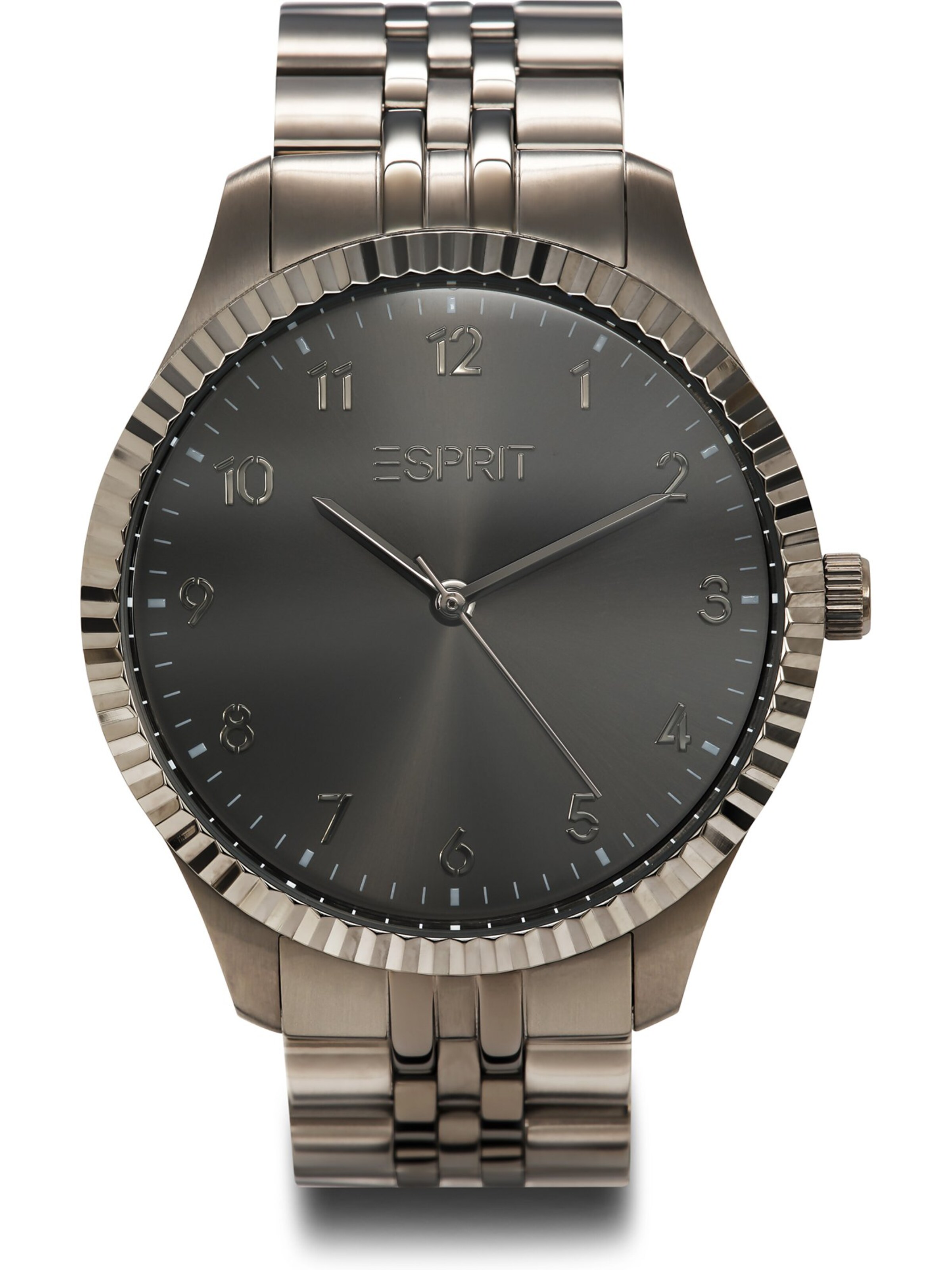 ESPRIT Analoguhr in Grau: Vorderseite