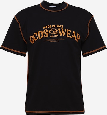 GCDS Shirt 'ISLAND' in Black: front