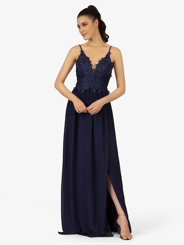 APART Evening Dress in Blue: front