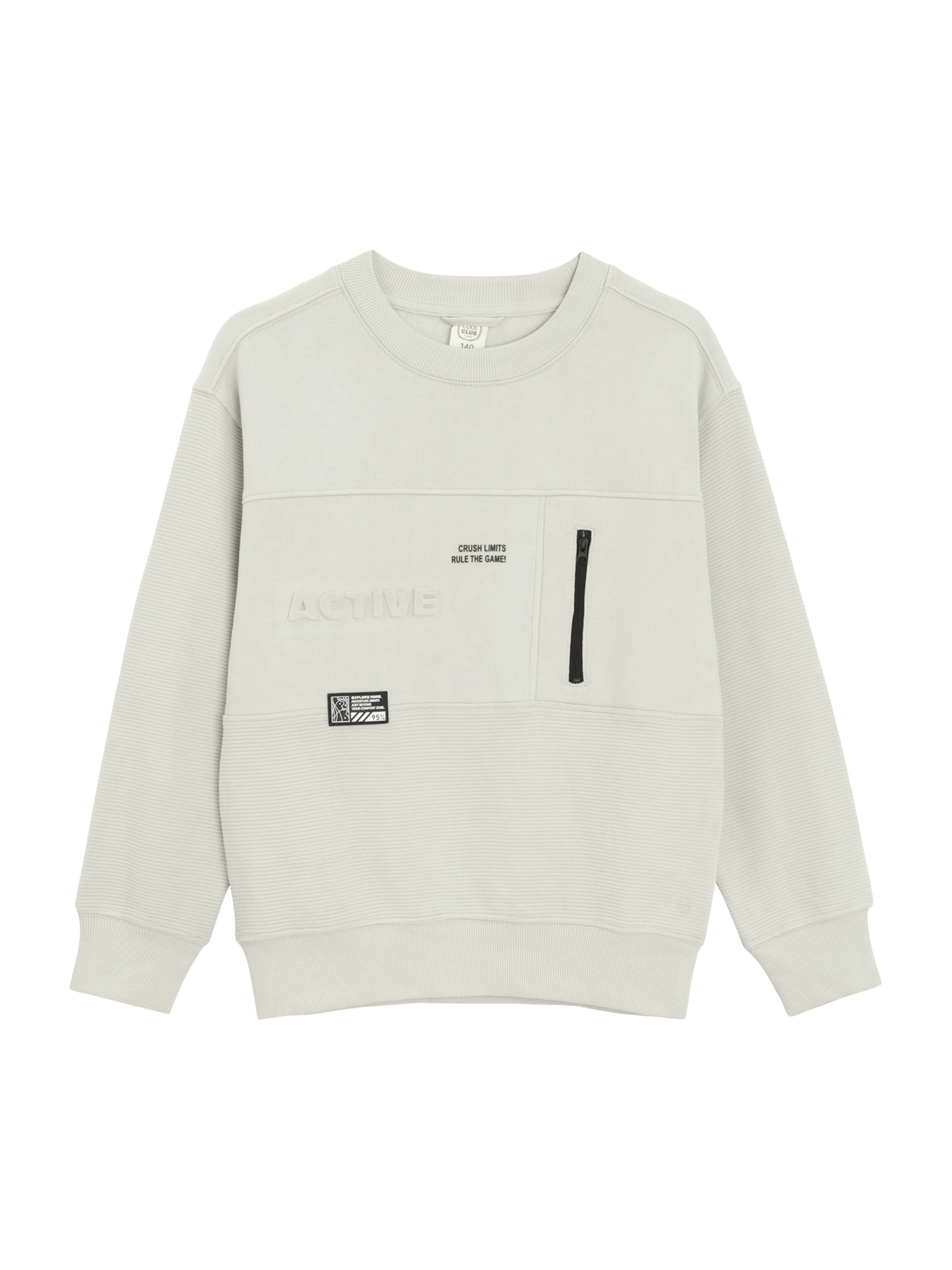 Cool Club Bluza w kolorze szary: przód