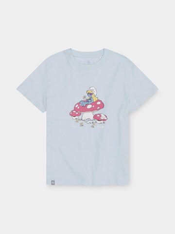 Bavarian Caps Shirt in Blue: front