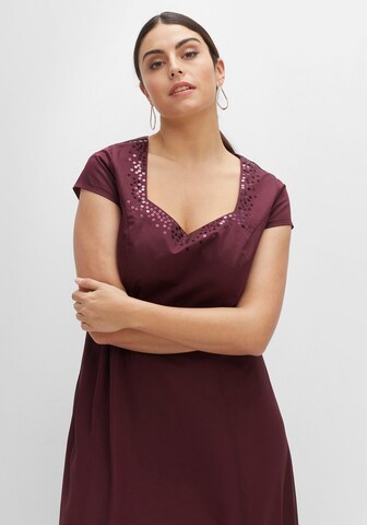 SHEEGO - Vestido de festa em roxo