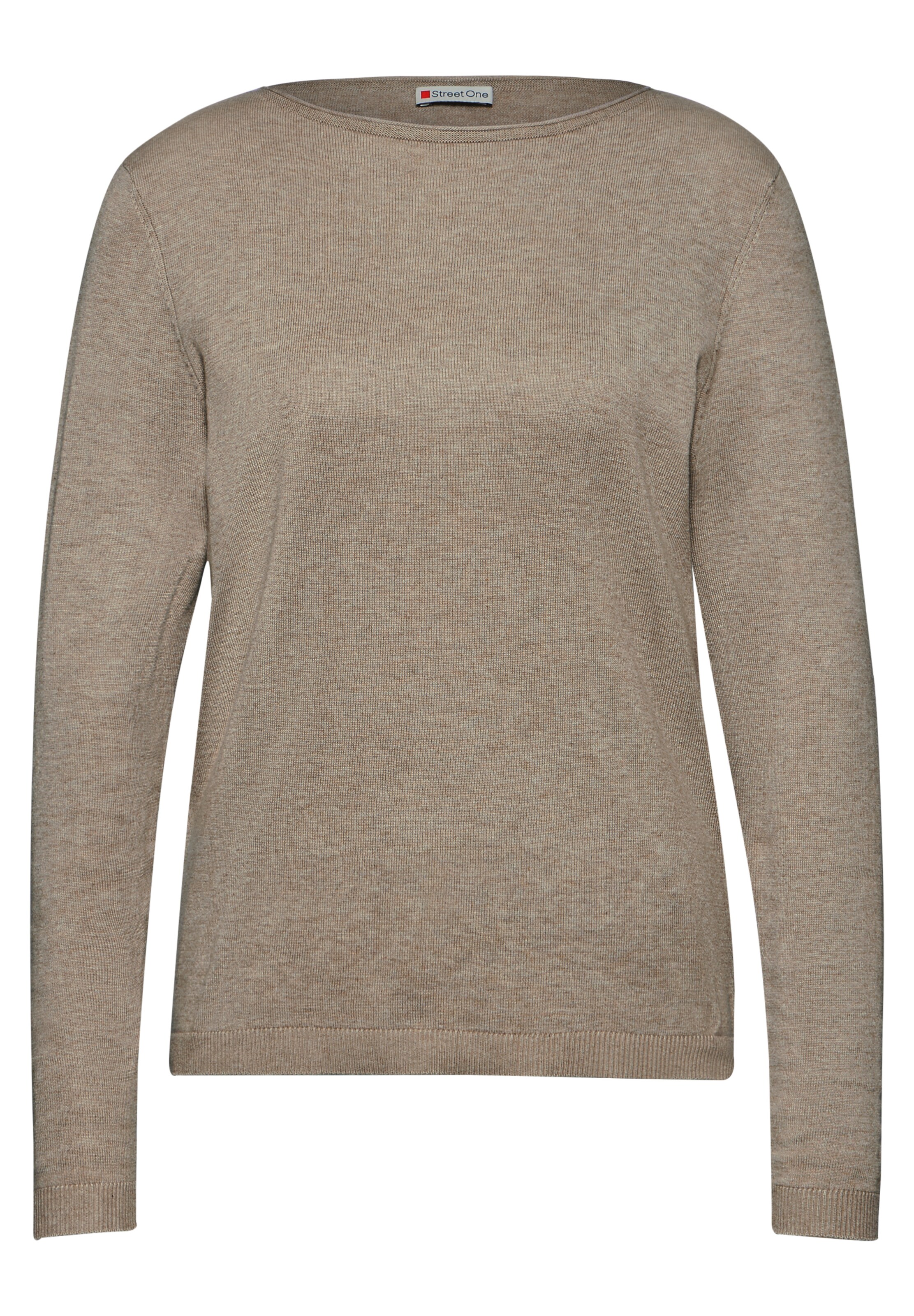 Pull-over STREET ONE en beige : devant