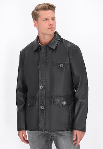 Veste mi-saison DreiMaster Vintage en noir : devant