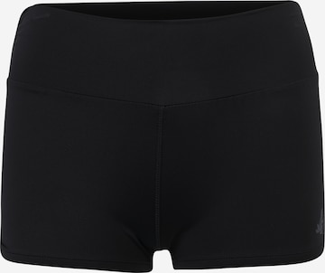 Pantaloni sport de la CURARE Yogawear pe negru: față