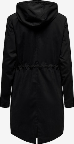 JDY Between-Seasons Parka 'Polly' in Black