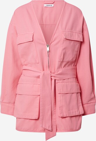 Veste mi-saison 'Nayeli' EDITED en rose : devant