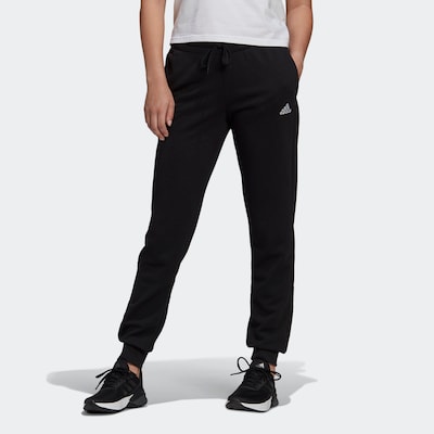 ADIDAS PERFORMANCE Športne hlače | črna / bela barva, Prikaz modela