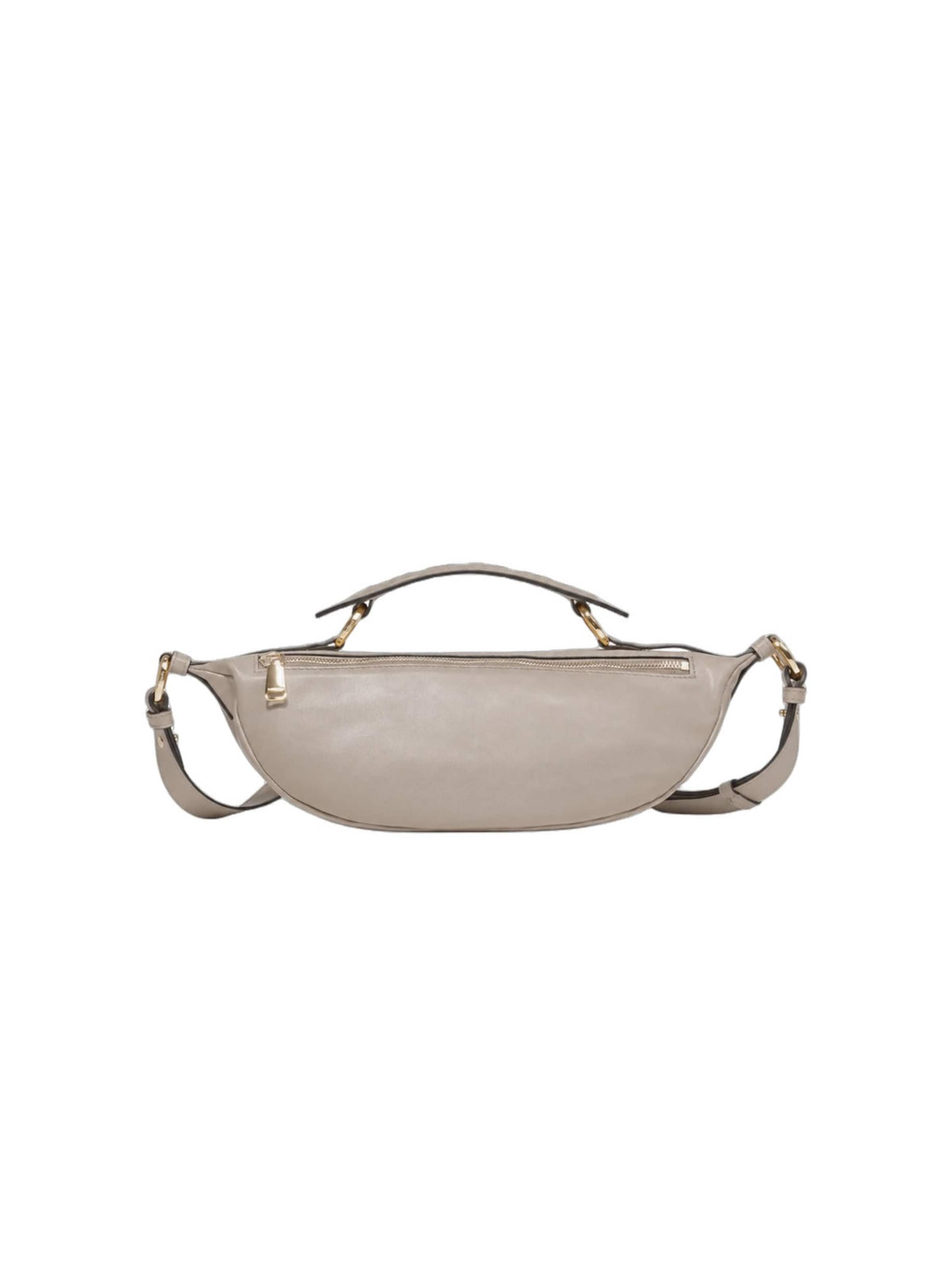 Borsa a tracolla 'Lancel Sac Bandoulière S Origami Galet Femme' di Lancel in grigio