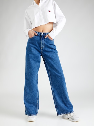 Wide leg Jeans 'CLAIRE' de la Tommy Jeans pe albastru: față