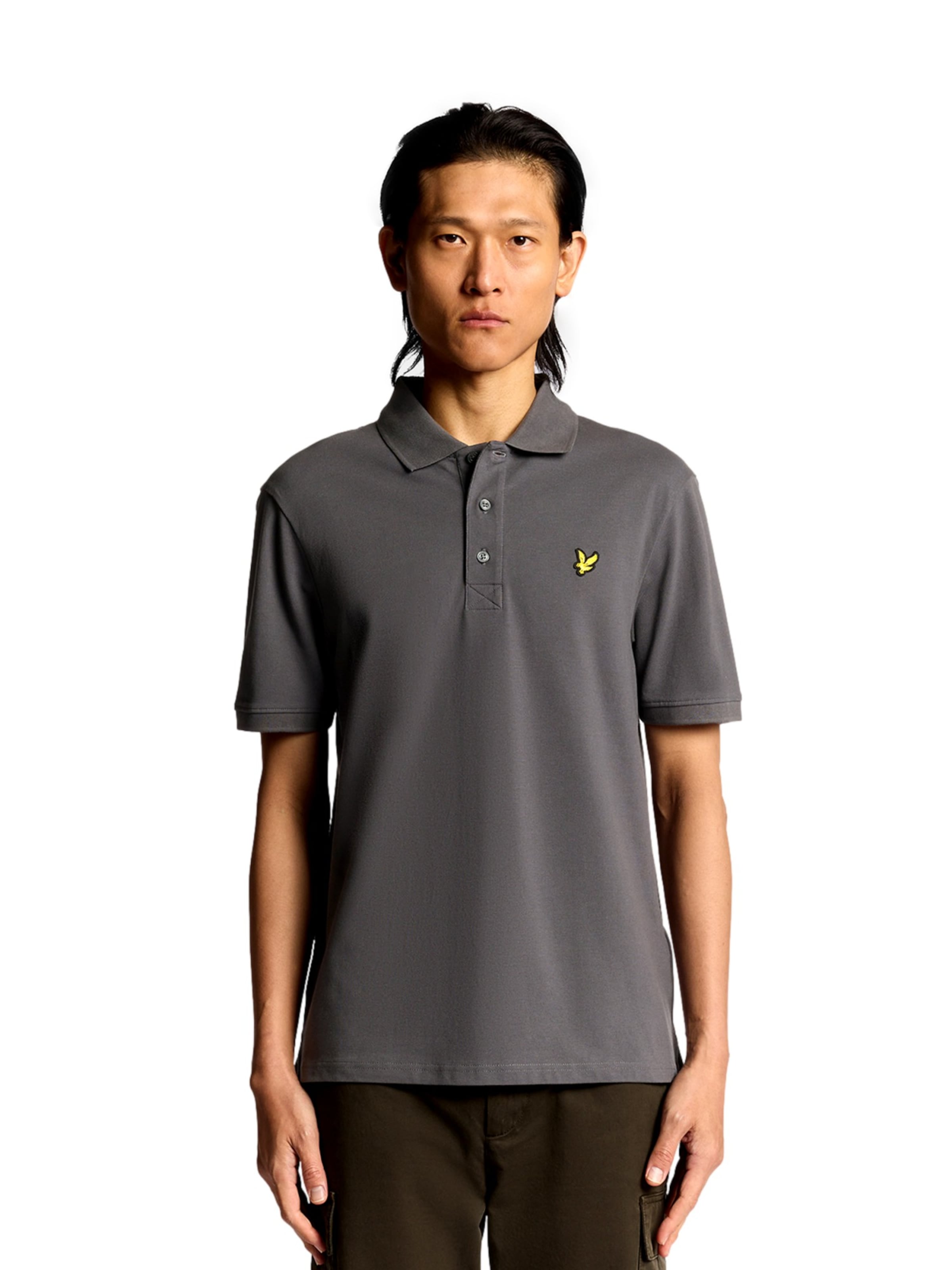 T-Shirt Lyle & Scott en gris : devant