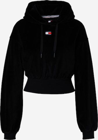 Tommy Jeans Sweatshirt in Black: front