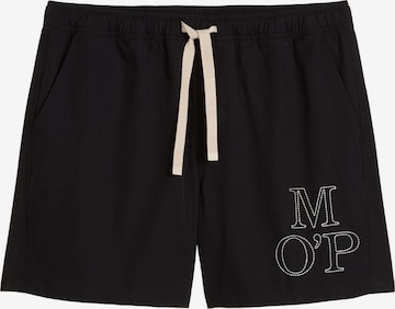 Shorts de bain ' Woven ' Marc O'Polo en noir : devant
