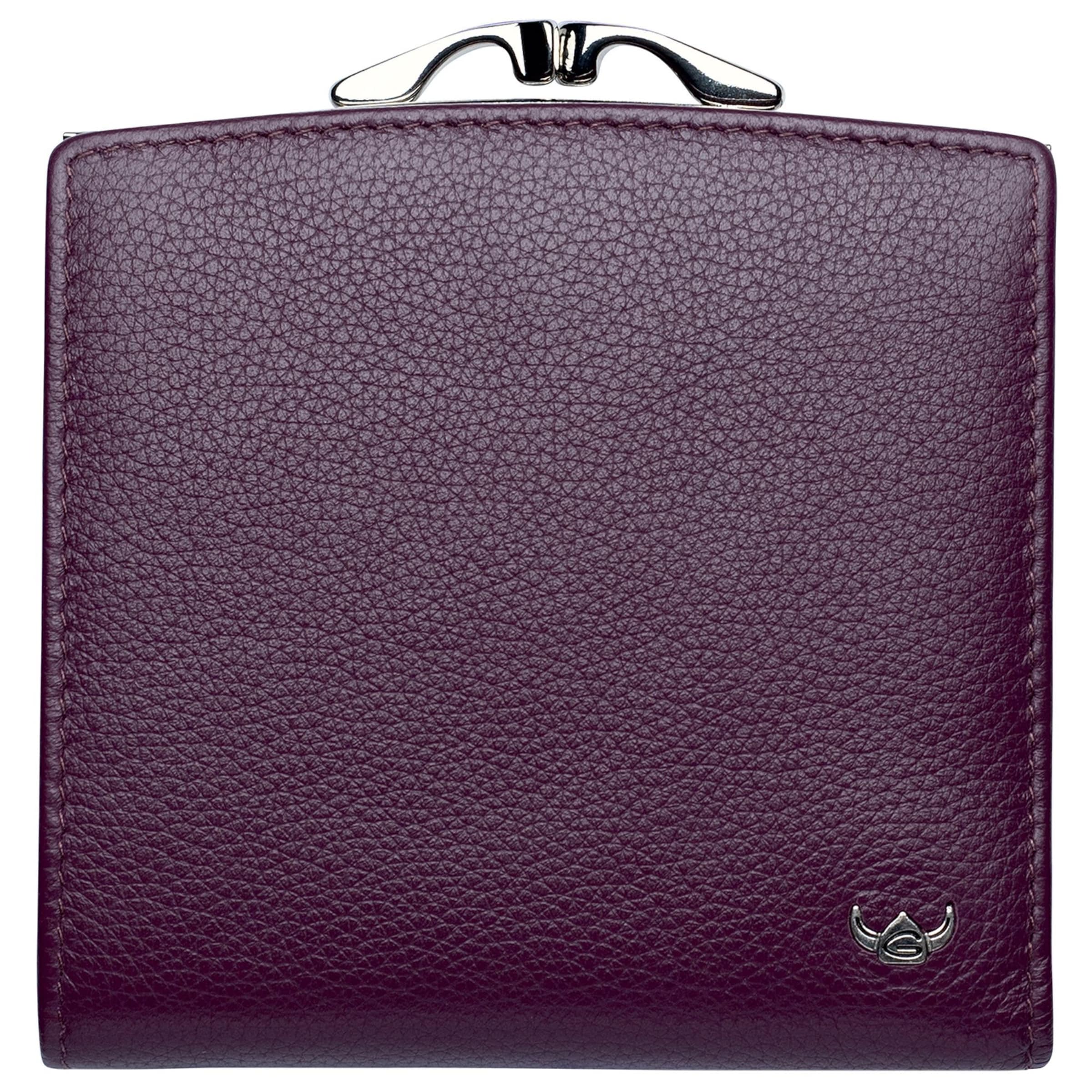 GOLDEN HEAD Wallet 'Madrid' in Red: front