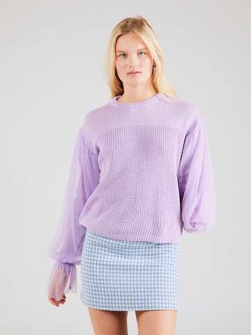 Trendyol - Pullover em roxo: frente