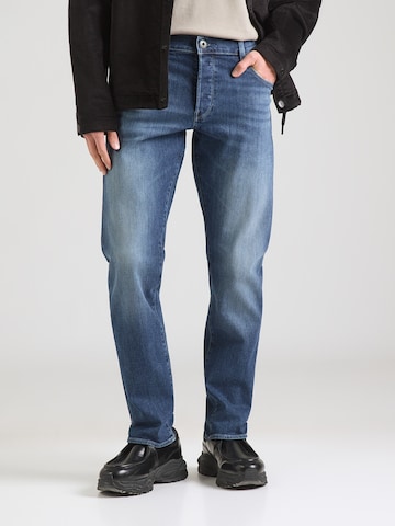 G-STAR Обычный Джинсы '3301' в Синий: спереди