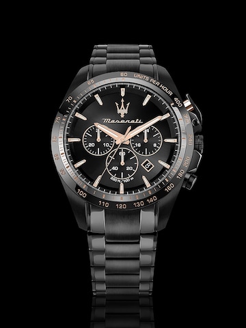 Maserati Analoog horloge in Zwart