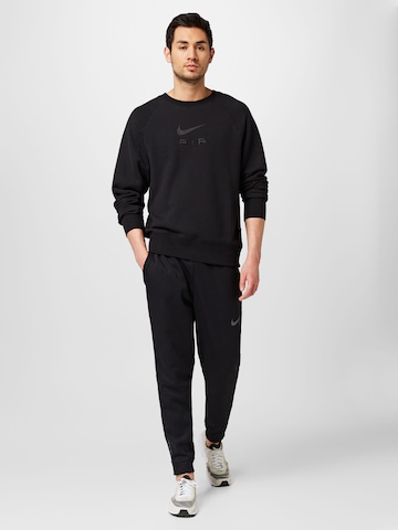 Nike Sportswear Sweatshirt 'Air' in Schwarz