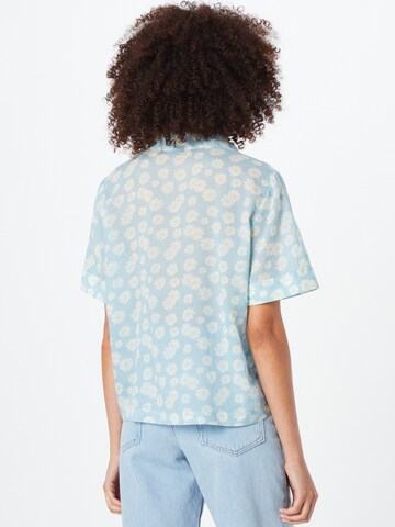 TOM TAILOR DENIM Bluse in Blau