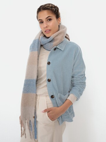 CAMEL ACTIVE Cordjacke aus reiner Baumwolle in Blau