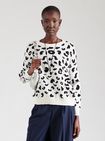 Pull-over 'Pa44ulaa' ZABAIONE en blanc : devant
