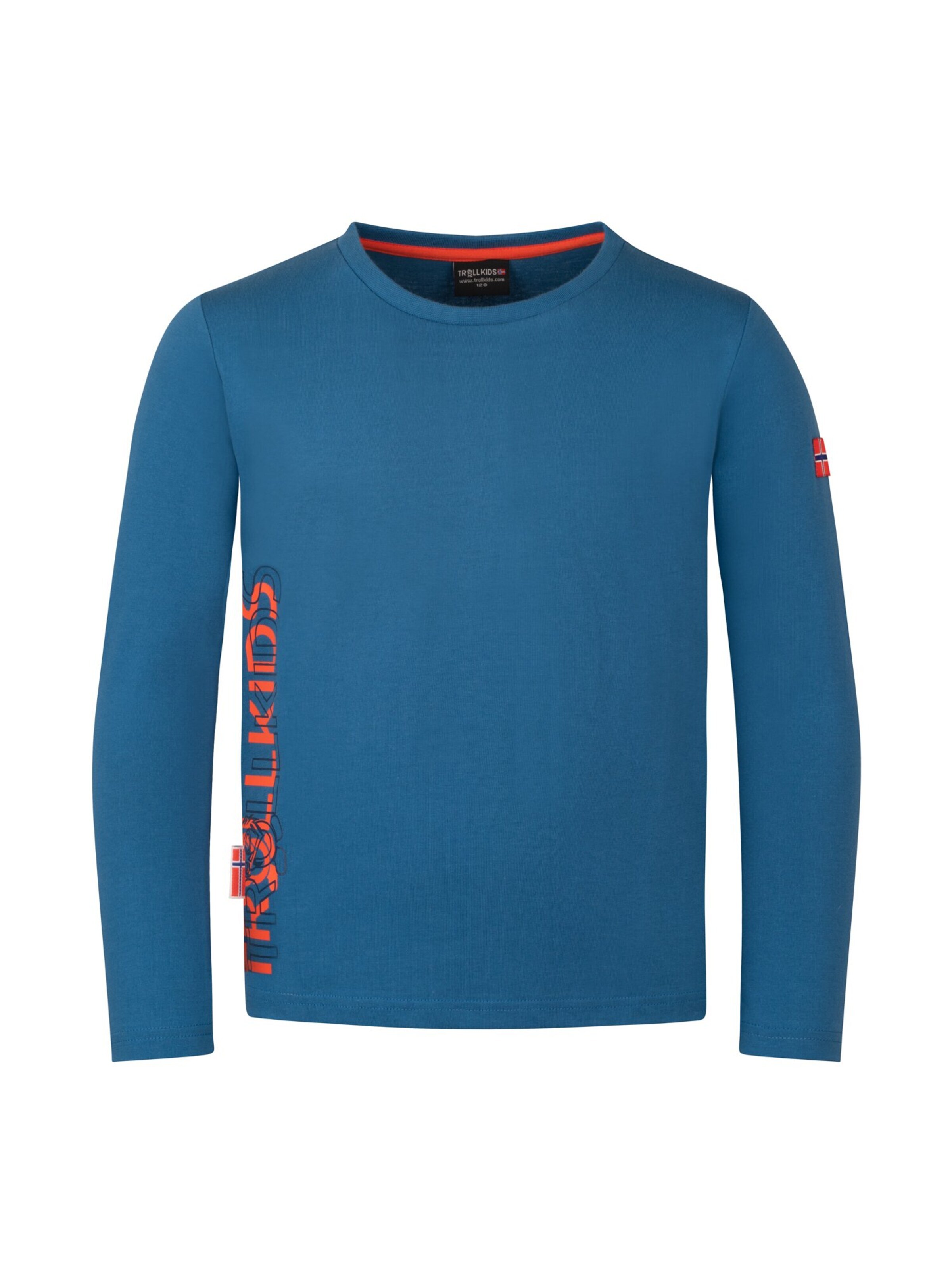 TROLLKIDS Performance Shirt in Blue: front