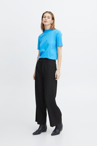 ICHI Wide leg Pants 'Ihlexi' in Black