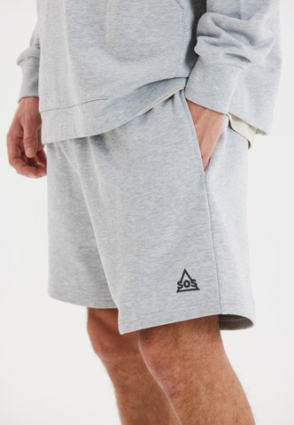 SOS Regular Trousers 'Bovec' in Grey