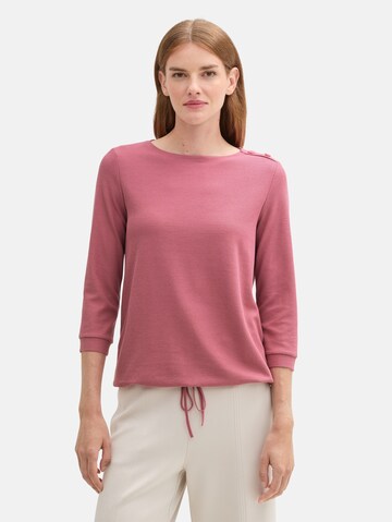 TOM TAILOR Shirt in Pink: front