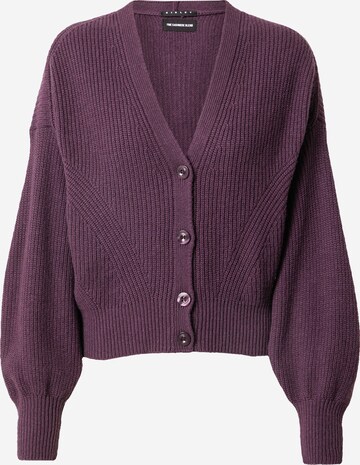 Sisley Knit cardigan in Purple: front