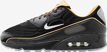 Nike SportswearNiske tenisice 'AIR MAX 90' - crna boja: prednji dio