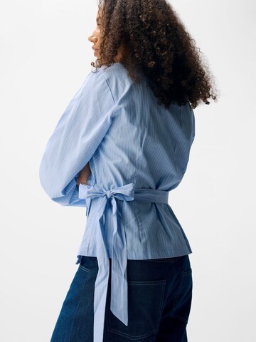 OBJECT Blouse 'OBJOlive' in Blauw