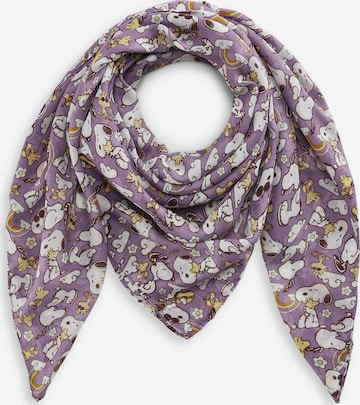 Foulard CODELLO en violet : devant