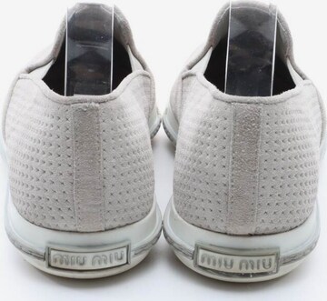 Miu Miu Flats & Loafers in 40,5 in Grey