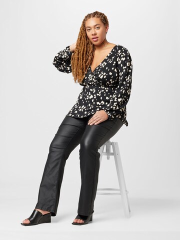 Dorothy Perkins Curve Блуза в черно