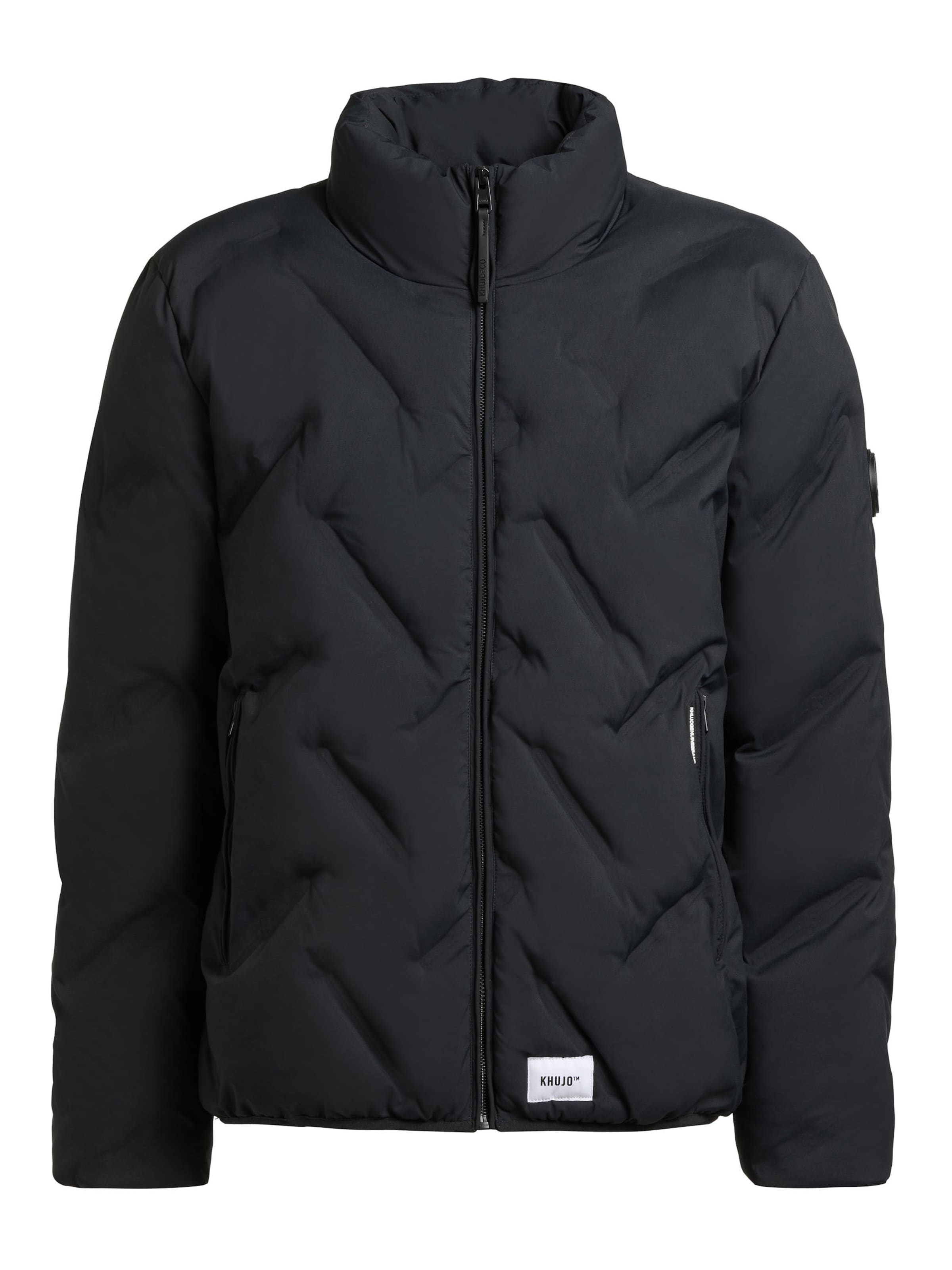 khujo - Casaco de inverno 'Clover' em azul: frente