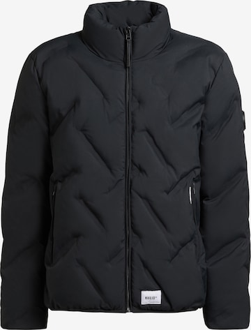 khujo Winter jacket 'Clover' in Blue: front